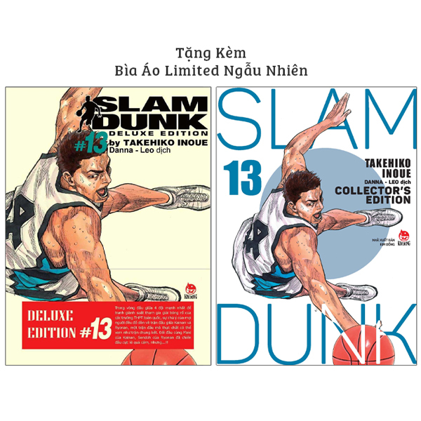 bộ slam dunk - deluxe edition - tập 13 - tặng kèm bìa áo limited ngẫu nhiên