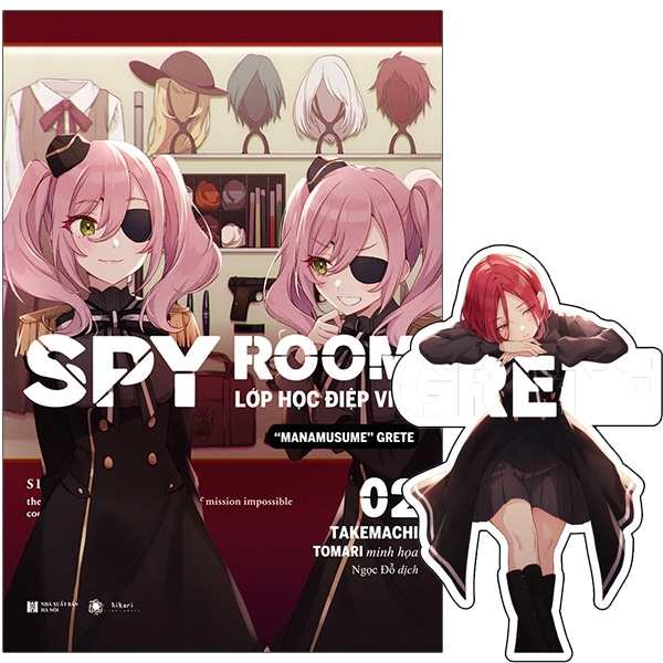 bộ spy room - lớp học điệp viên - tập 2: manamusume grete