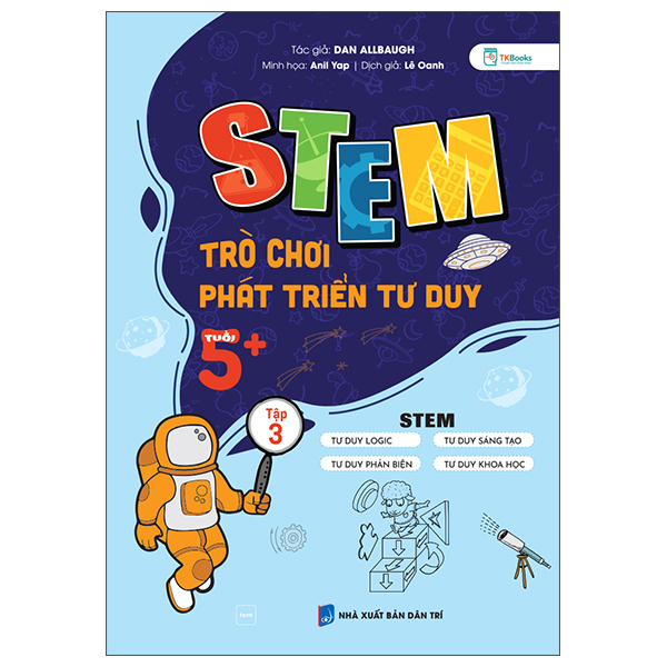 Bo
STEM Tro Choi Phat Trien Tu Duy - Tuoi 5+ - Tap 3
