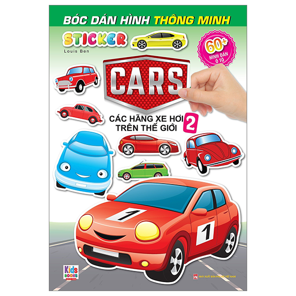 bộ sticker bóc dán hình thông minh - car - các hãng xe trên thế giới 2