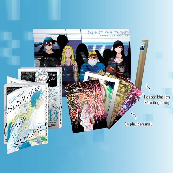 Bo
Summer Time Render - Vong Lap Mua He - Tap 13 - "To Ve Roi." - Ban Dac Biet - Tang Kem 4 Trang Phu Ban Mau + 1 Poster