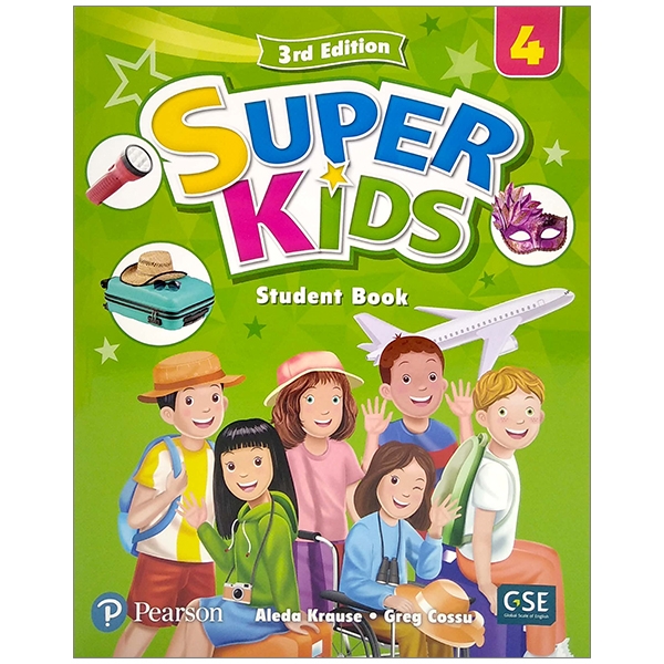 bộ superkids 3rd student book with audio cds and pep access code level 4