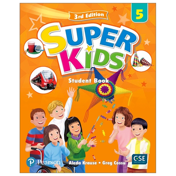 bộ superkids 3rd student book with audio cds and pep access code level 5