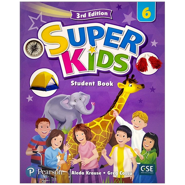 bộ superkids 3rd student book with audio cds and pep access code level 6