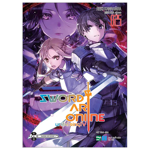 bộ sword art online 25: unital ring iv