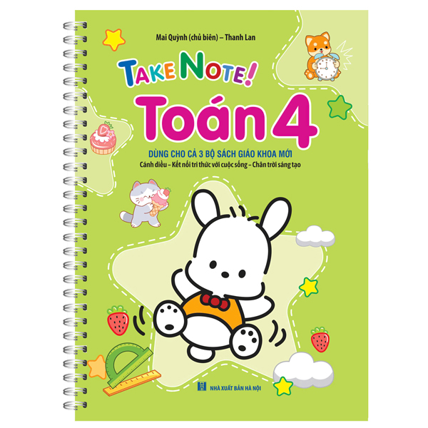 Bộ Take Note Toán 4 (Dùng Cho Cả 3 Bộ Sách Giáo Khoa Mới)