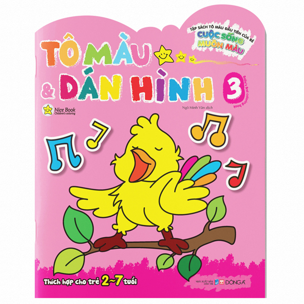 Bo
Tap Sach To Mau Dau Tien Cua Be - Cuoc Song Muon Mau - To Mau Va Dan Hinh - Tap 3