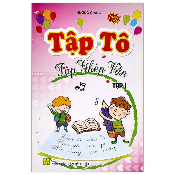 bộ tập tô tập ghép vần - tập 1