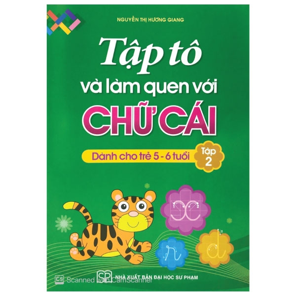 bộ tập tô và làm quen với chữ cái (tập 2)