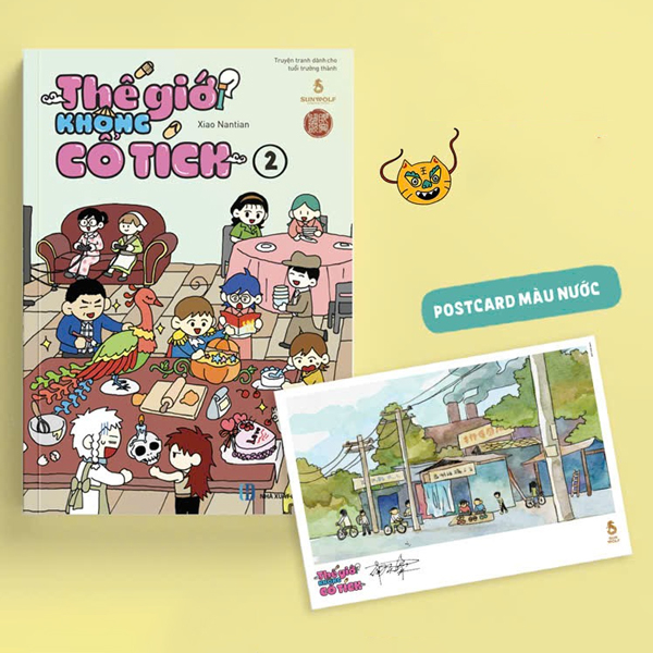 Bo
The Gioi Khong Co Tich - Tap 2 - Tang Kem Postcard Mau Nuoc