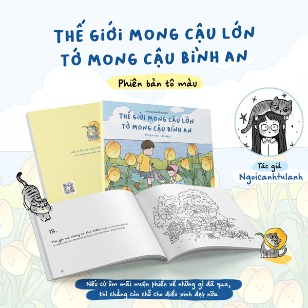 Bộ Thế Giới Mong Cậu Lớn - Tớ Mong Cậu Bình An - Phiên Bản Tô Màu
