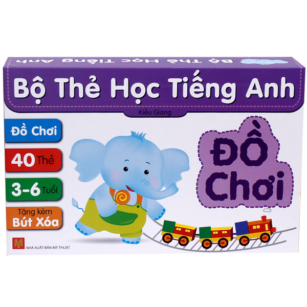 bộ thẻ học tiếng anh - đồ chơi