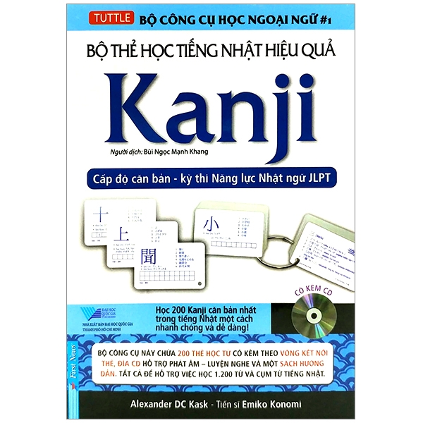 bộ thẻ học tiếng nhật hiệu quả kanji