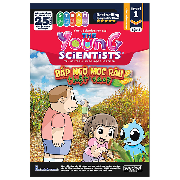 Bo
The Young Scientist - Truyen Tranh Khoa Hoc Cho Tre Em - Level 1 - Tap 8 - Bap Ngo Moc Rau That Sao?