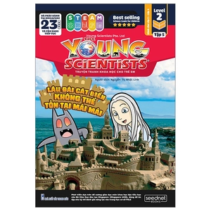bộ the young scientist - truyện tranh khoa học cho trẻ em - level 2 - tập 5: lâu đài cát biển không thể tồn tại mãi mãi