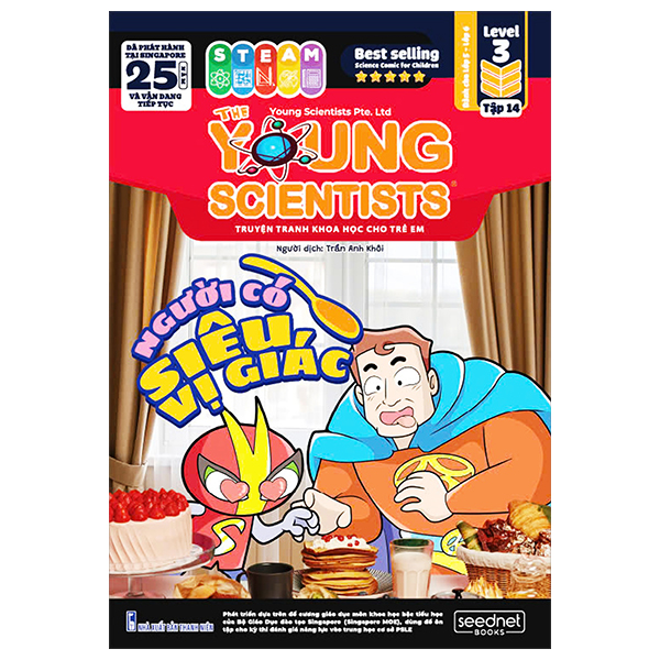 Bo
The Young Scientists - Truyen Tranh Khoa Hoc Cho Tre Em - Level 3 - Tap 14 - Nguoi Co Sieu Vi Giac