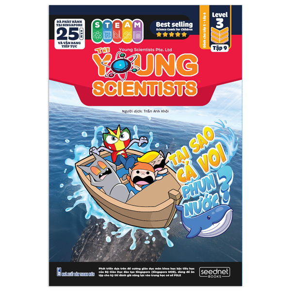 Bo
The Young Scientists - Truyen Tranh Khoa Hoc Cho Tre Em - Level 3 - Tap 9 - Tai Sao Ca Voi Phun Nuoc
