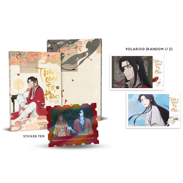 Bo
Thien Quan Tu Phuc - Ban Hoat Hinh - Tap 6 - Tang Kem Polaroid Can Nhu Ngoc Trai Random 1 Trong 2 Mau + Sticker Tem