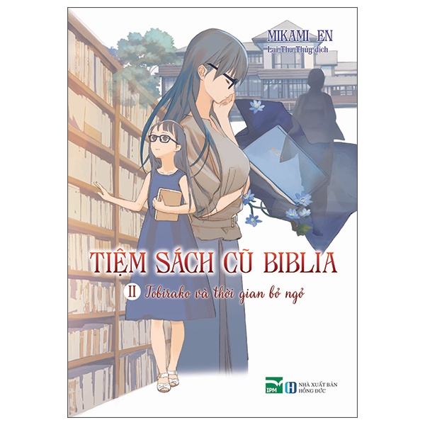 bộ tiệm sách cũ biblia ii - tobirako và thời gian bỏ ngỏ - tặng kèm postcard pvc