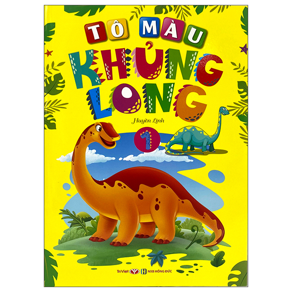 bộ tô màu khủng long - tập 1 (2022)