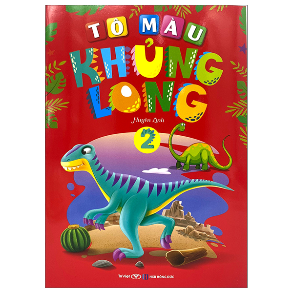 bộ tô màu khủng long - tập 2 (2022)