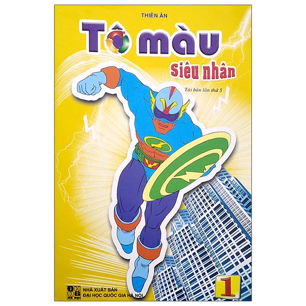 bộ tô màu siêu nhân - tập 1