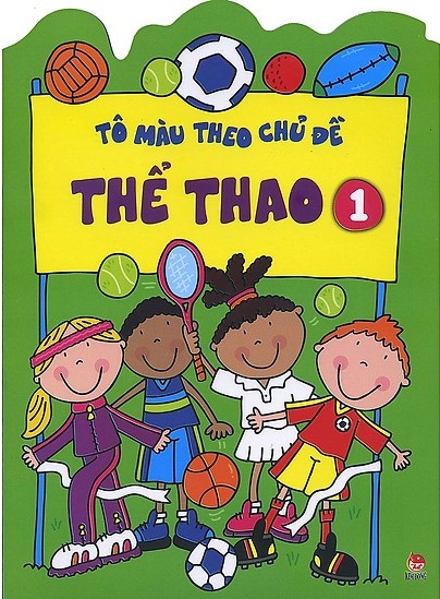 bộ tô màu theo chủ đề - thể thao - tập 1