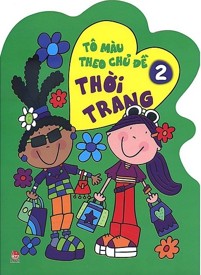 bộ tô màu theo chủ đề - thời trang - tập 2