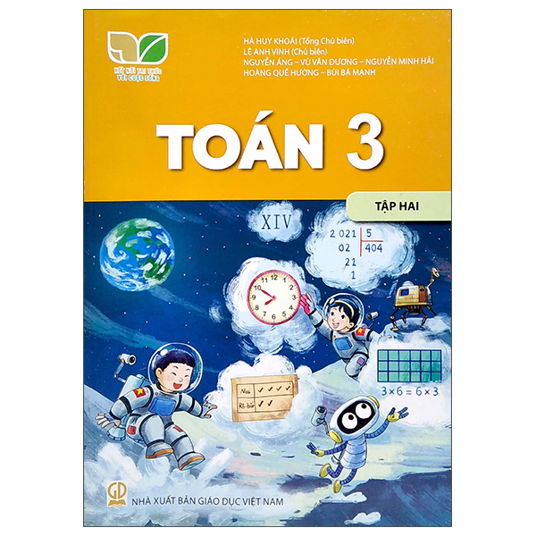 bộ toán 3 - tập 2 (kết nối) (chuẩn)