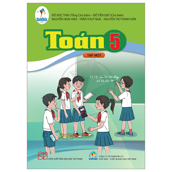 bộ toán 5 - tập 1 (cánh diều) (chuẩn)