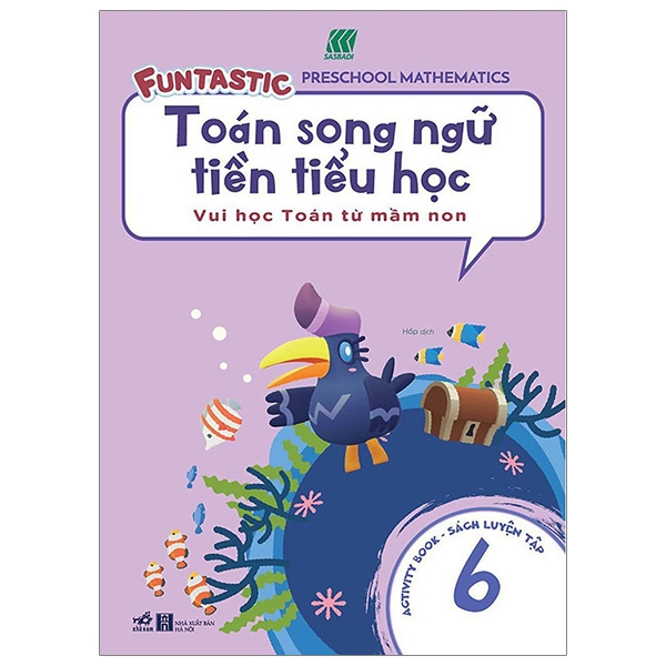 bộ toán song ngữ tiền tiểu học 6 - activity book