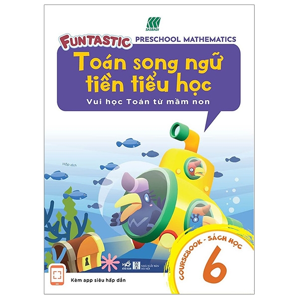 bộ toán song ngữ tiền tiểu học 6 - coursebook