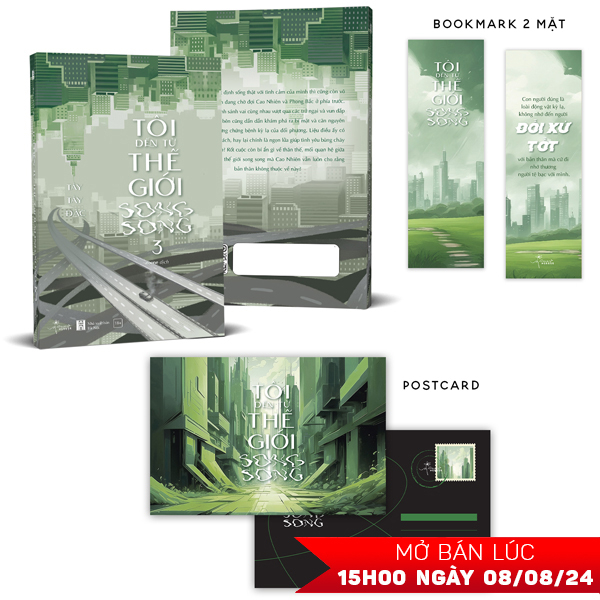 Bộ Tôi Đến Từ Thế Giới Song Song - Tập 3 - Tặng Kèm Postcard 2 Mặt Bồi Cứng + Bookmark 2 Mặt Bồi Cứng