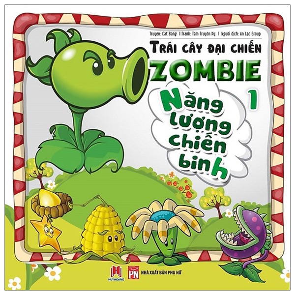 bộ trái cây đại chiến zombie 1 - năng lượng chiến binh (tái bản)