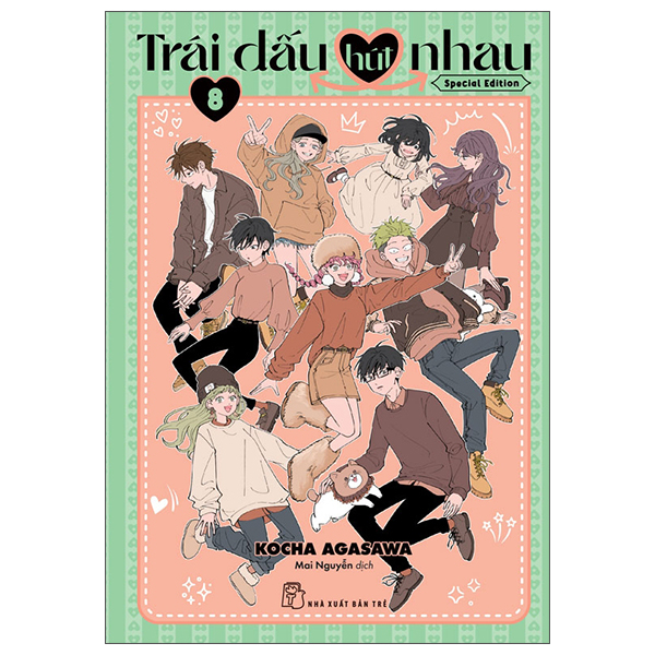 Bộ Trái Dấu Hút Nhau - Tập 8 - Bản Đặc Biệt - Tặng Kèm 1 Standee PVC + 2 Card + 1 Mini Artbook