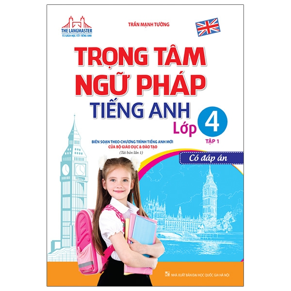 bộ trọng tâm ngữ pháp tiếng anh lớp 4 tập 1 - có đáp án (tái bản 2020)