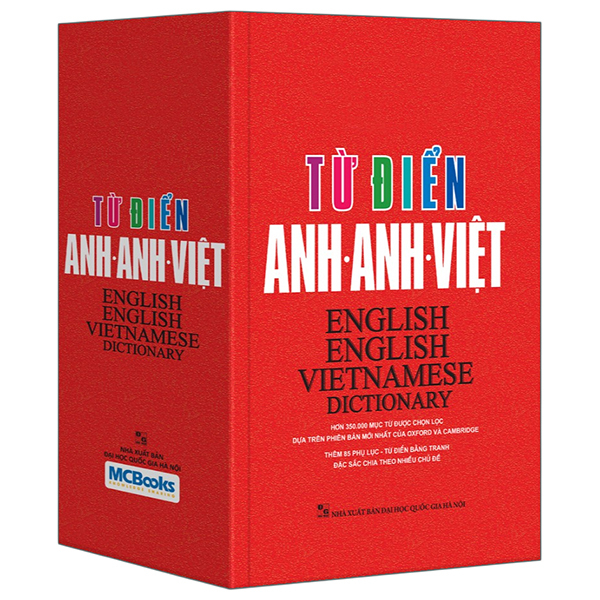 Bộ Từ Điển Anh-Anh-Việt - Bìa Cứng (Tái Bản 2026)