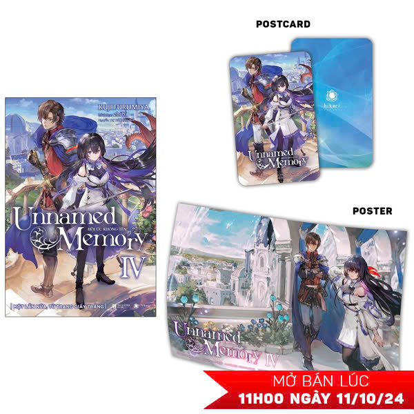 Bo
Unnamed Memory - Hoi Uc Khong Ten - Tap 4 - Ban Dac Biet - Tang Kem Card Bo Goc + Poster