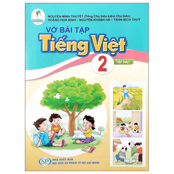 bộ vở bài tập tiếng việt 2 - tập 2 (cánh diều) (chuẩn)