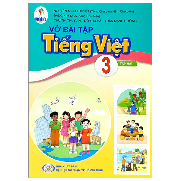 bộ vở bài tập tiếng việt 3 - tập 2 (cánh diều) (chuẩn)