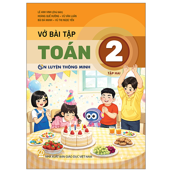 Bộ Vở Bài Tập Toán 2 - Tập 2 (Ôn Luyện Thông Minh)