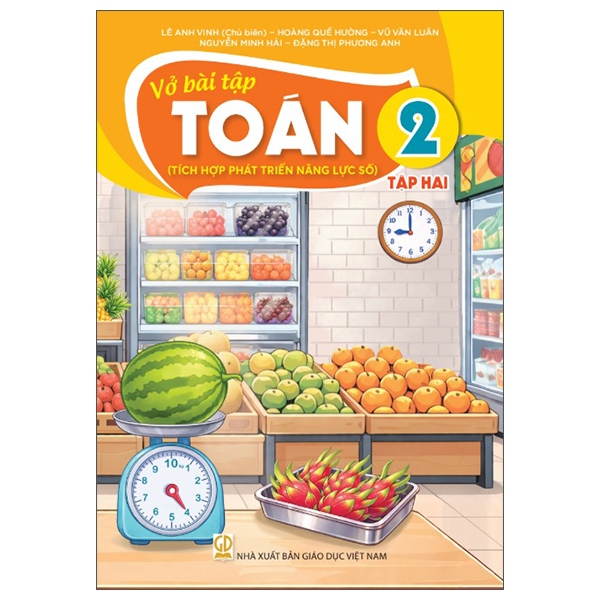 Bộ Vở Bài Tập Toán 2 - Tập 2 (Tích Hợp Phát Triển Năng Lực Số) (Phiên Bản 2026)