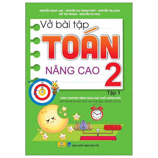 Bộ Vở Bài Tập Toán Nâng Cao 2 - Tập 1