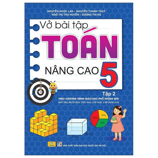 Bộ Vở Bài Tập Toán Nâng Cao 5 - Tập 2