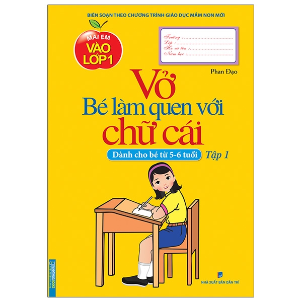 bộ vở bé làm quen với chữ cái - tập 1 (dành cho bé từ 5 - 6 tuổi) (tái bản)