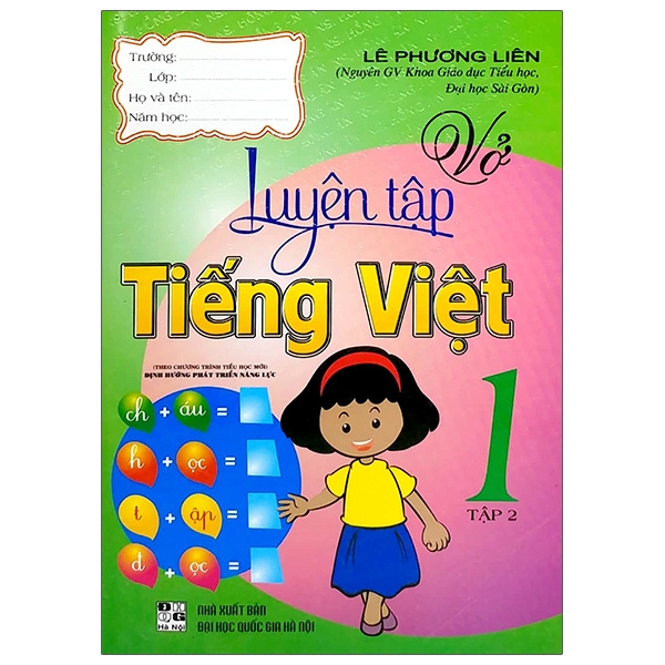 bộ vở luyện tập tiếng việt 1 - tập 2