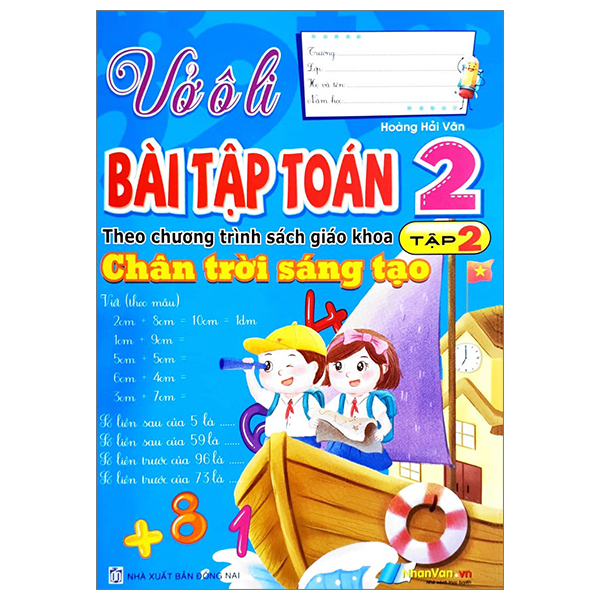Bo
Vo O Li Bai Tap Toan 2 - Tap 2 (Theo Chuong Trinh Sach Giao Khoa Chan Troi Sang Tao)