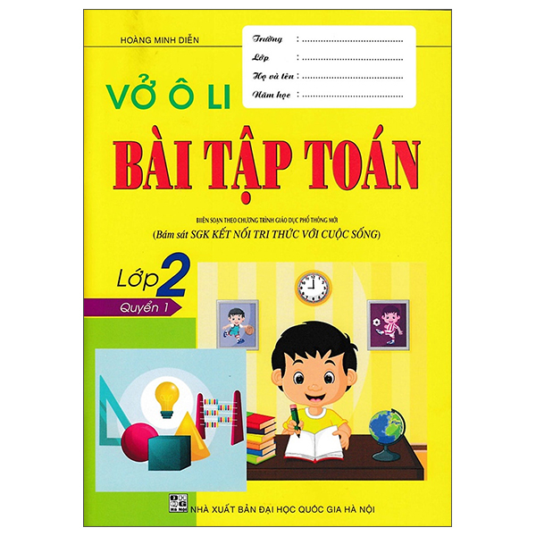 Bo
						
										
										Vo O Li Bai Tap Toan Lop 2 - Quyen 1 (Ket Noi) (Tai Ban 2025)