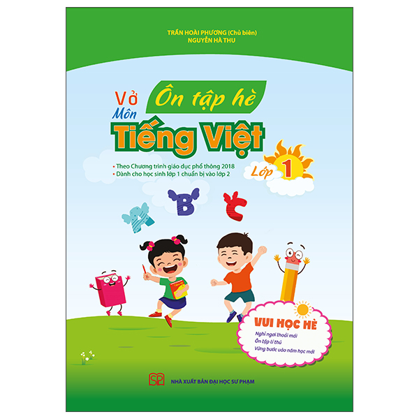 Bộ Vở Ôn Tập Hè Môn Tiếng Việt - Lớp 1
