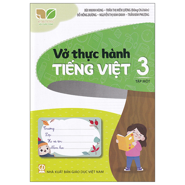 Bộ Vở Thực Hành Tiếng Việt 3 - Tập 1 (Kết Nối) (Chuẩn)